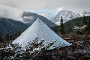 Zpacks Hexamid Pocket Tarp with Doors - testing in Colorado 2