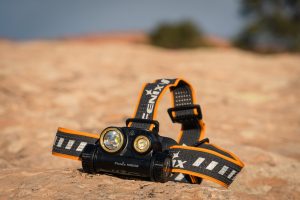 Best Running Headlamps - the Fenix HM65R is a great ultrarunning headlamp