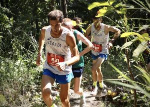 Cesare Maestri and Xavier Chevrier - 2022 World Mountain Running Championships Uphill race