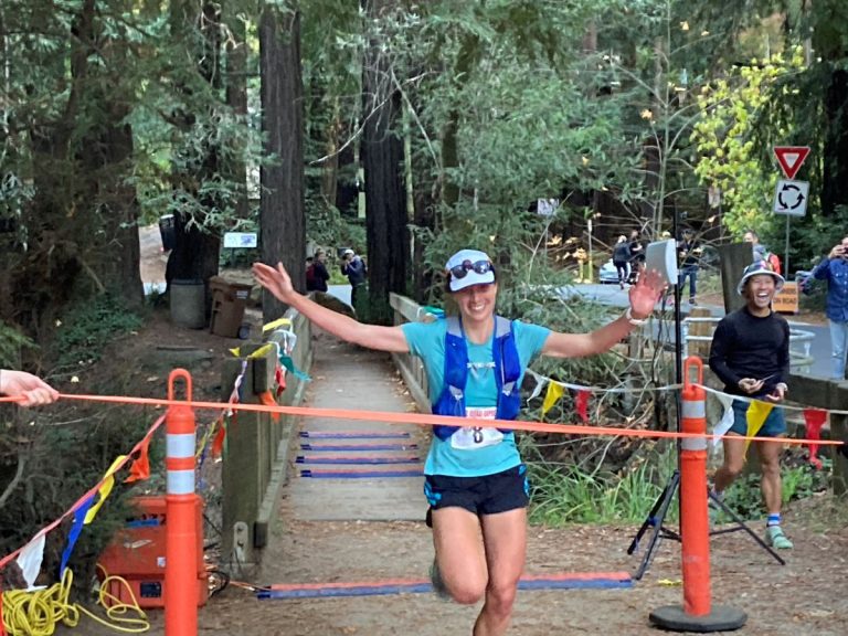 Emma McCune 2022 Quad Dipsea women's winner iRunFar