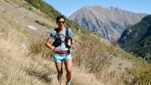 Sabrina Verjee on her way to winning the 2022 Tor des Géants