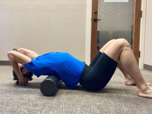 Low back pain - arch over rolling