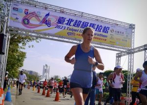 Jo Zakrzewski - 2023 Taipei Ultramarathon - 48 hour world record