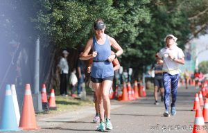 Jo Zakrzewski - 2023 Taipei Ultramarathon - 48 hour world record - smile