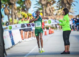 Emane Seifu Hayile - 2023 Nedbank Runified 50k - womens only race 50k world record