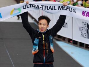 Jia-Ju Zhao - 2023 Ultra-Trail Mt. Fuji 100 Mile - mens winner