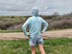 Smartwool Womens Active Ultralite Hoodie - back view