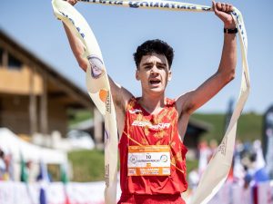 Oscar Gaitan - 2023 U18 World Mountain Running Cup male winner