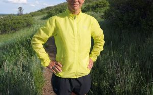 Women's Arc'teryx Norvan Windshell Jacket - zip closed