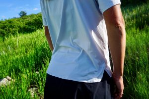 Women's Arc'teryx Norvan Crew Neck Shirt SS - back view