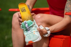 Best Running Insoles - Putting Currex RunPro Insoles into shoes