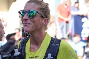 Courtney Dauwalter - 2023 UTMB - start line