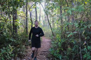 Best Base Layers - running in the Janji Repeat Merino Mockneck