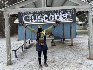 Simone Valentin Austin - 2023 Tuscobia Winter Ultra 160 mile women's winner