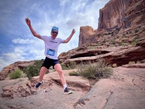 Griffin Briley - 2024 Running Up For Air Moab 3 Hours winner
