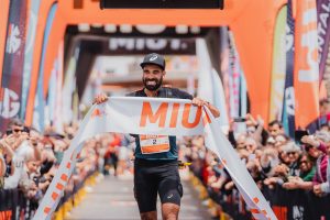 Ben Dhiman - 2024 MIUT 115k - men's winner - finish