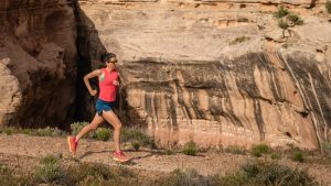 best cushioned trail shoes - redrock canyon - Hoka Tecton x 2