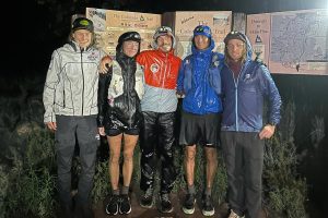 Kyle Curtin and crew at Colorado Trail finish - Photo Maggie Guterl