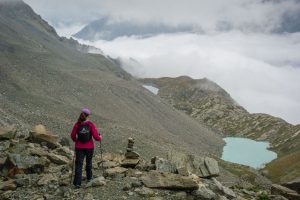 Best Running Pants - fastpacking in rain pants and rain jacket