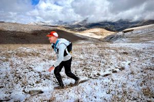 Best Running Pants - Bryon Powell wearing Raidlight Ultralight MP+ 20K 20K in San Juan snow