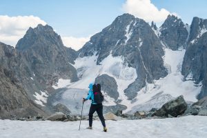 Best Ultralight Backpacking Gear - Meghan Hicks fastpacking in Wind River range