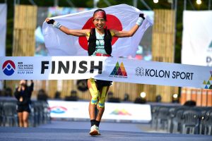 Takako Takamura - 2024 Asia Pacific Trail Running Championships - Short Trail women's winner