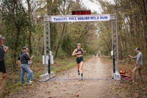 Courtney Olsen - womens 50 mile world record - 2024 Tunnel Hill 50 Mile