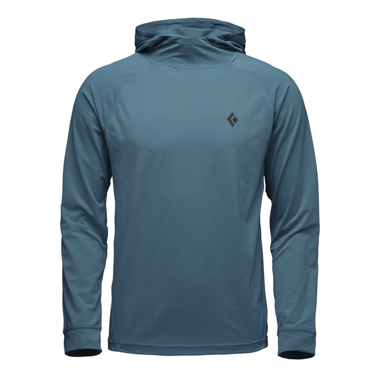 Best Sun Shirt for Running - Black Diamond Alpenglow Hoodie - product photo