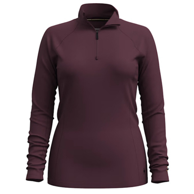 Best Cold Weather Running Gear - Smartwool Classic All-Season Merino Base Layer 1-4 Zip - product photo