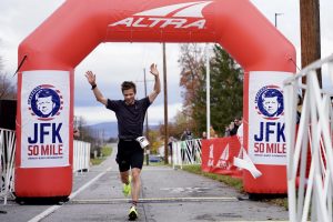 David Sinclair - 2024 JFK 50 Mile - mens champion - course record