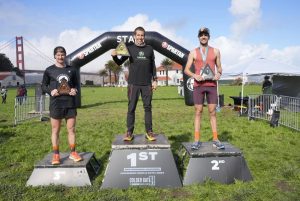 2024 Golden Gate Spartan Trail 50k - mens podium - Marc Bernades - Jamie Woodbury - TJ David