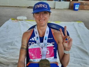Marie-Ange Brumelot - 2024 100k World Championships - second female