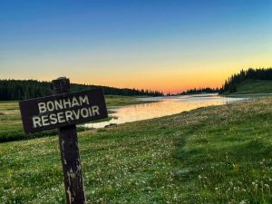 Bonham Reservoir - Grand Mesa - early July 2024