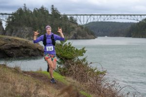 Keaton Blair - 2024 Deception Pass 50k - Non-binary winner