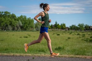 Best Running Tank Top for Women - road running in tank top