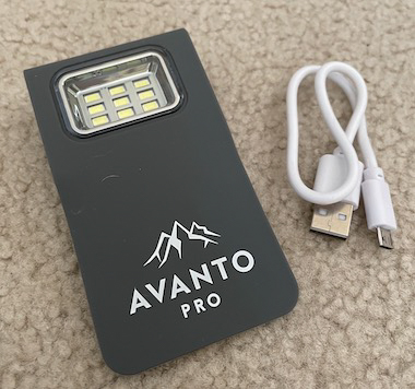 Best Reflective Running Gear - Avanto Pro Magnetic Running Light - product photo