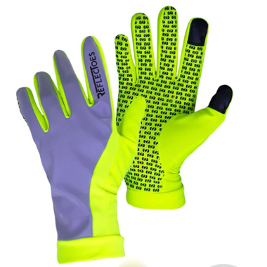 Best Reflective Running Gear - Reflectoes Reflective Running Gloves - product photo