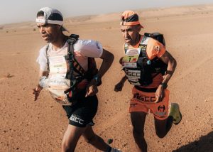 Mohamed El Morabity and Rachid El Morabity - 2025 Marathon des Sables - Stage 1
