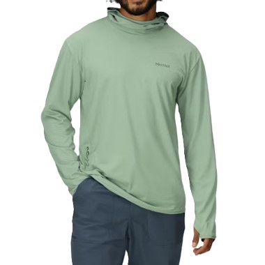 Best Sun Shirt for Running - Marmot AirExchange UPF 50 Hoody - product photo