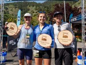 2025 Miwok 100k - women's podium