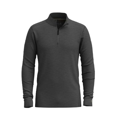 Best Running Shirts for Men - Smartwool Classic All-Season Merino Base Layer 1/4 Zip - product photo