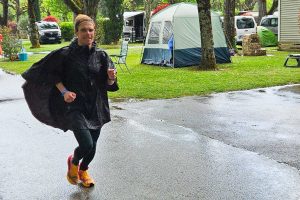 Ivan Zaborsky 2025 Six-Day World Record - running in rain