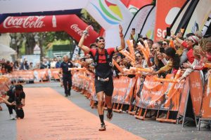 2025 Transvulcania Ultramarathon - Manuel Anguita - third man - celebration