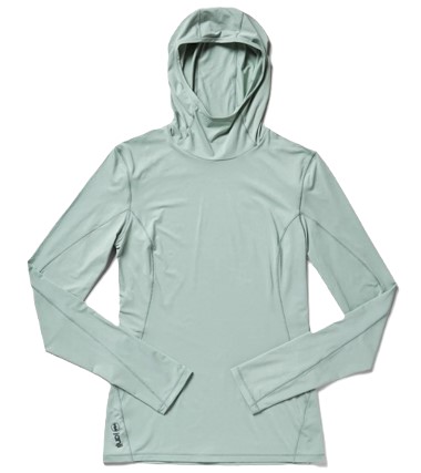 Best Running Shirt for Men - Janji Sunchaser 50 Hooded Long Sleeve - product photo