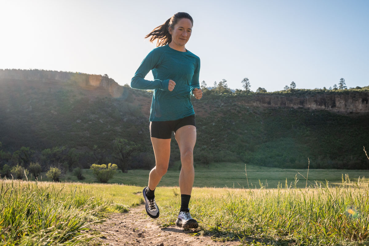 Best Running Shoe for Women - testing trail shoes