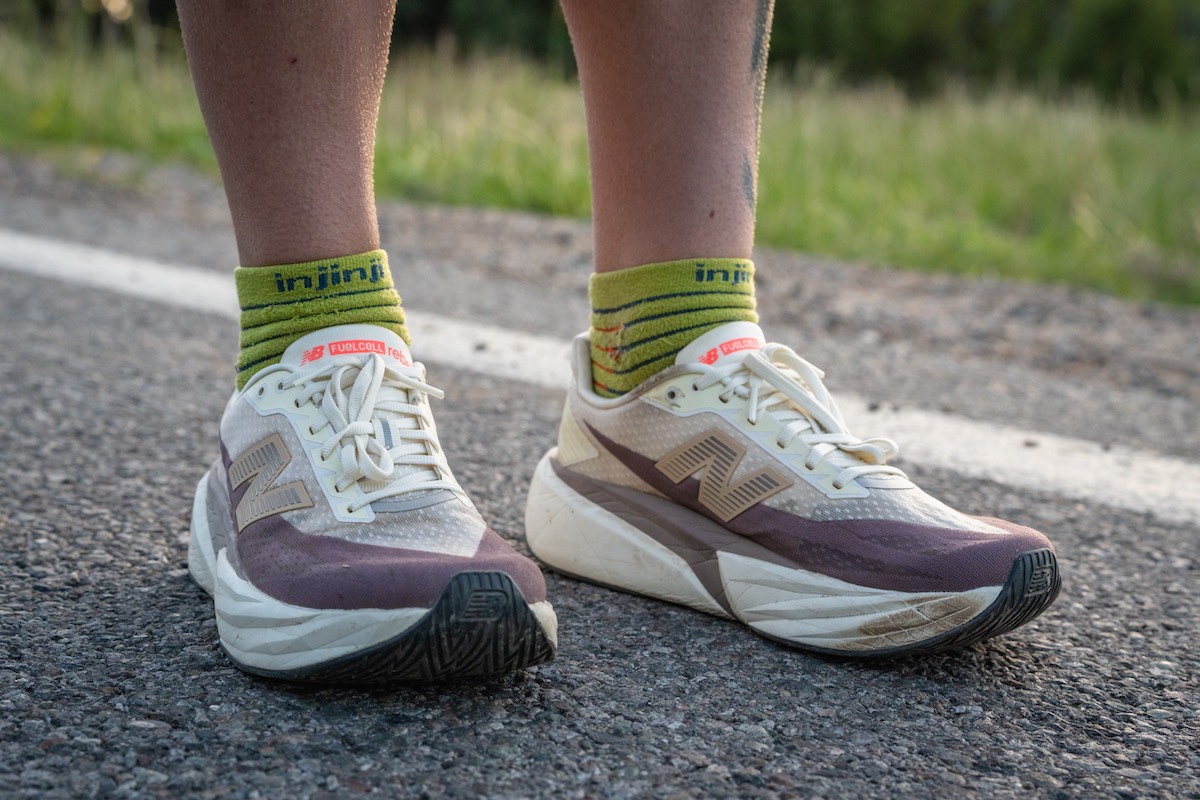 Best Road Running Shoes - New Balance FuelCell Rebel v5 portrait