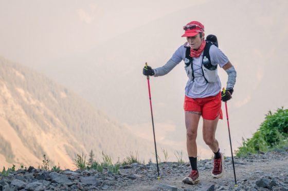 Aliza Lapierre - 2025 Hardrock 100 - Little Giant climb