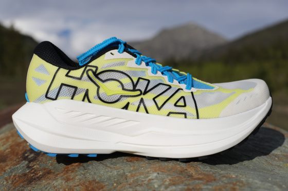 Hoka Rocket X Trail - lateral