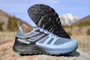 Best Road-to-Trail Shoes - close-up of Inov8 Trailfly