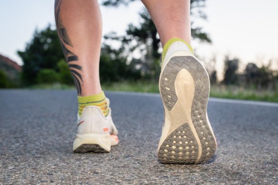 Best Road-to-Trail Shoes - close-up of Nike Pegasus 41 outsole